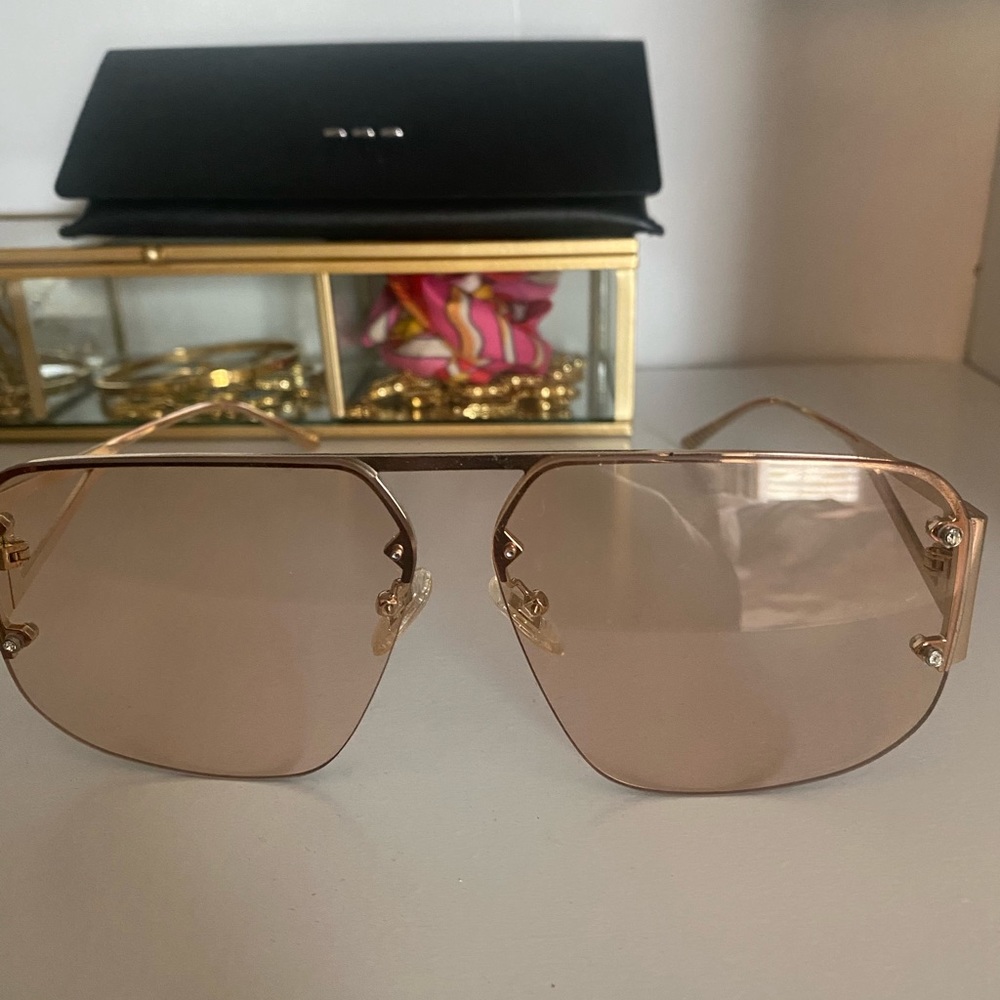 Pink Tinted Sunglasses